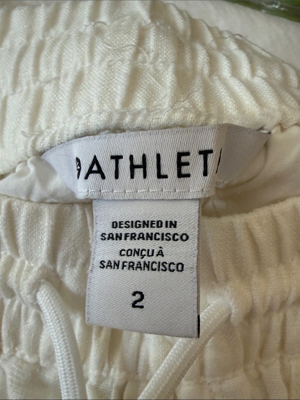 NWT Athleta linen Pants - Picture 6 of 8
